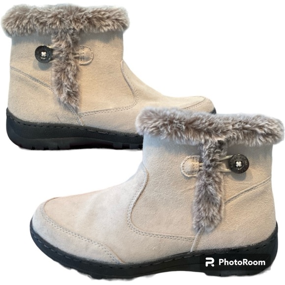 KHOMBU LADIES BOOTS FAUX FUR SIZE 8 M - Picture 1 of 5